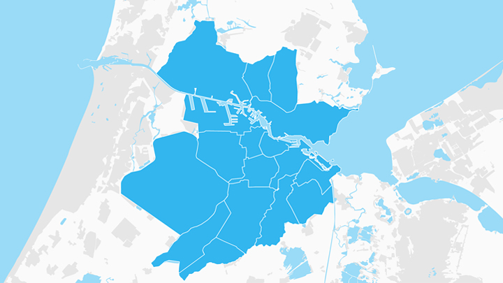 Eigen Haard - Onze werkgebied Amsterdam