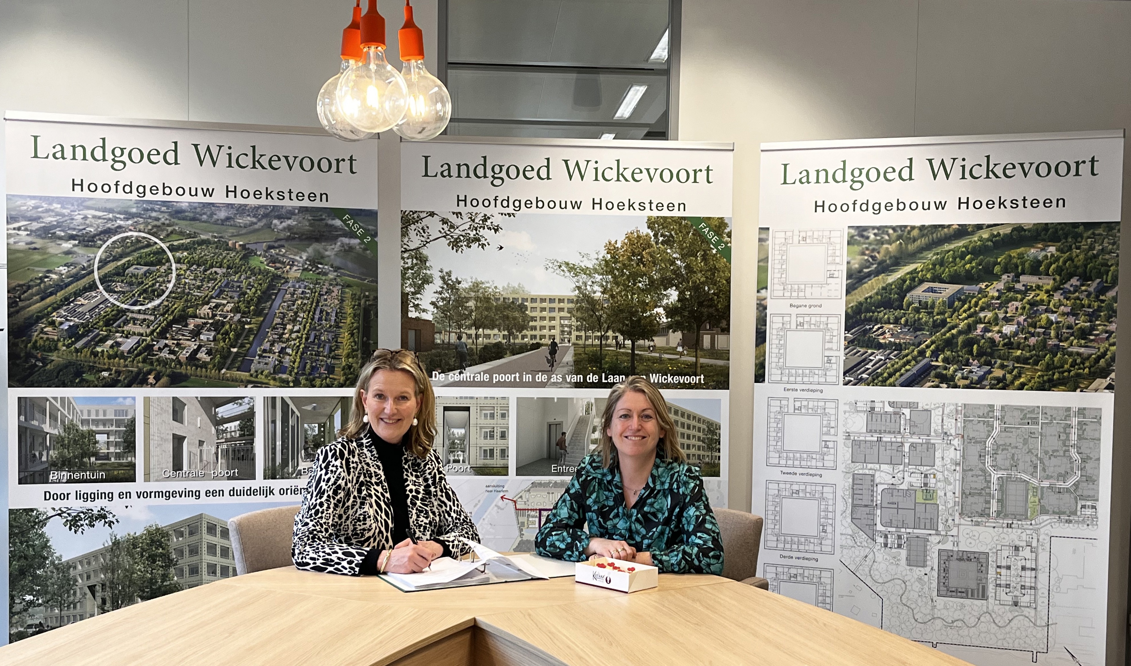 Ondertekening Bouwteamovereenkomst Wickevoort Fase 2 Hoofdgebouw Cruquius
